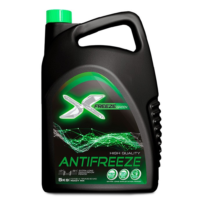 Антифриз X-Freeze Green G-11зеленый 5л.