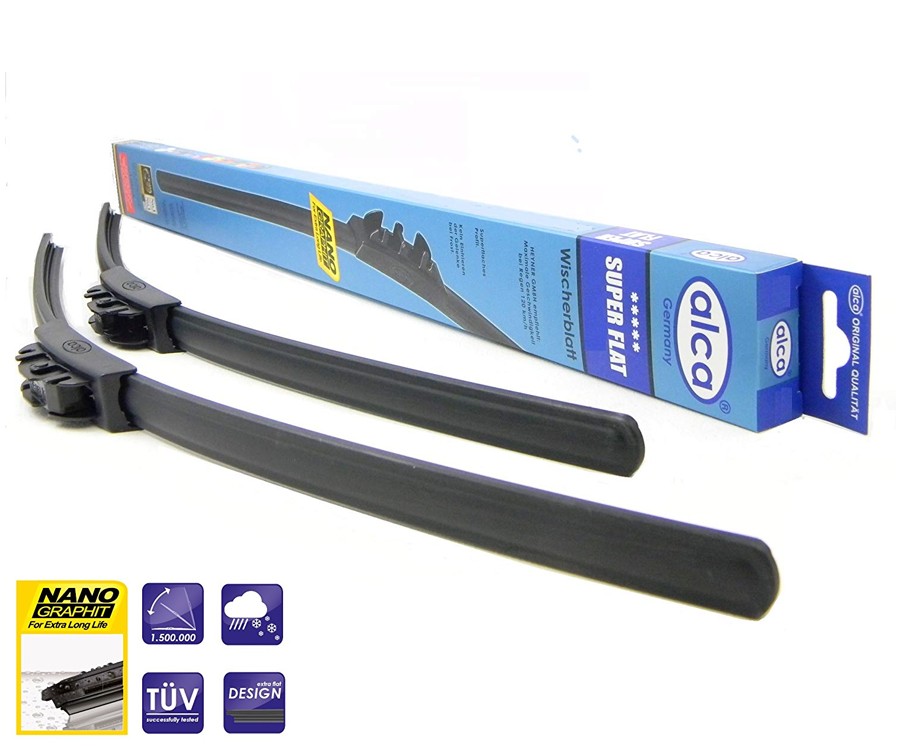 Дворник бескаркасный ALCA Super Flat 400мм