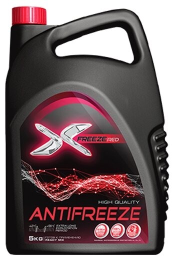 Антифриз X-Freeze Red G-12 красный 10л