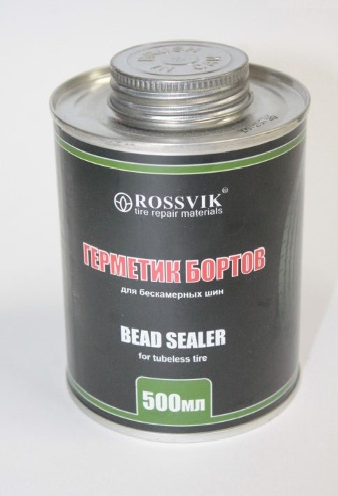 Герметик для бескамерных шин 500мл (для бортов) с кистью ROSSVIK