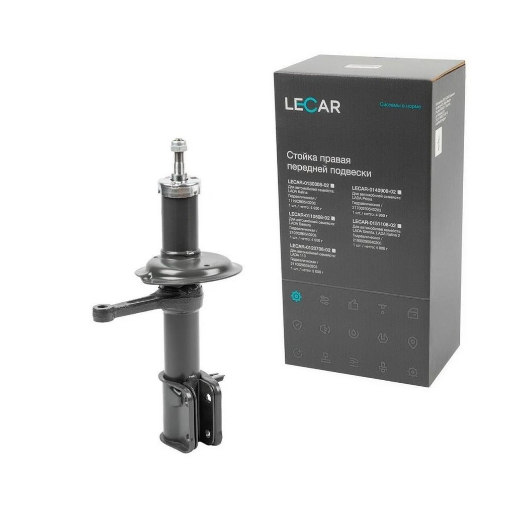 Стойка передняя 2170 LECAR правая (СААЗ)