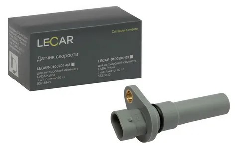 Датчик скорости Приора (02) с одним скосом LECAR