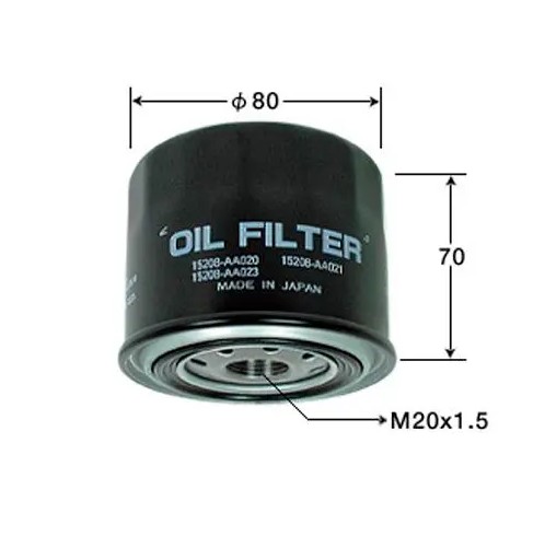 Фильтр масляный VIC