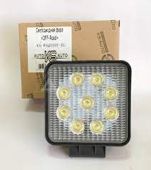 Противотуманки диодные 9 диодов 27W WSQ009F