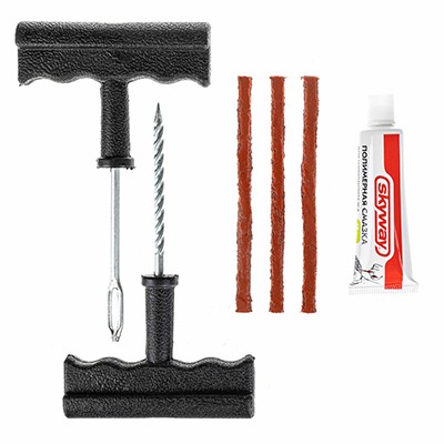 Набор для ремонта бескамерных шин SKYWAY 6предметов