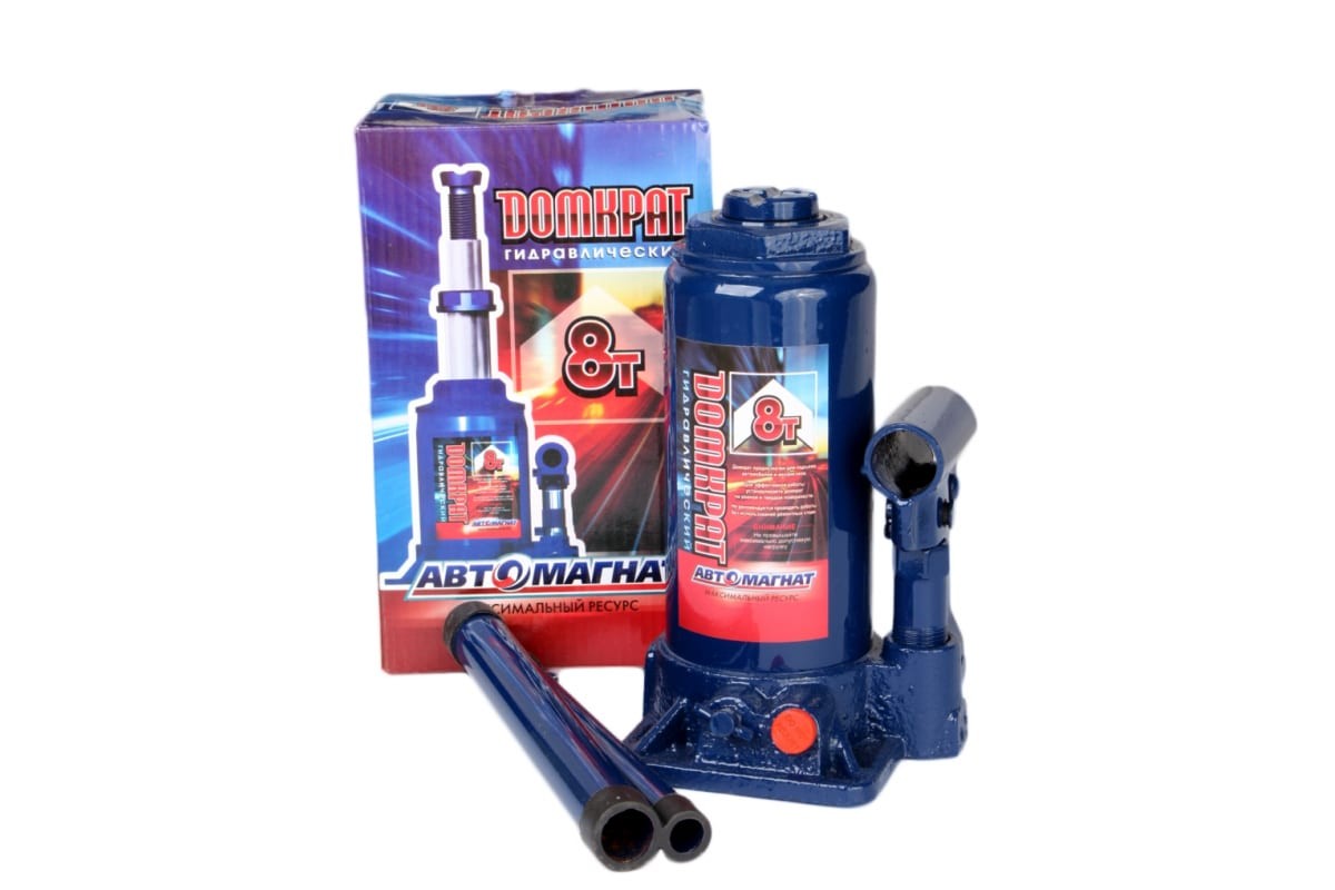Домкрат гидравлический  8т (200-385мм) Автомагнат
