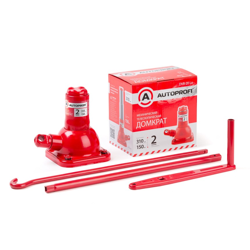 Домкрат механический AUTOPROFI (150-310мм)