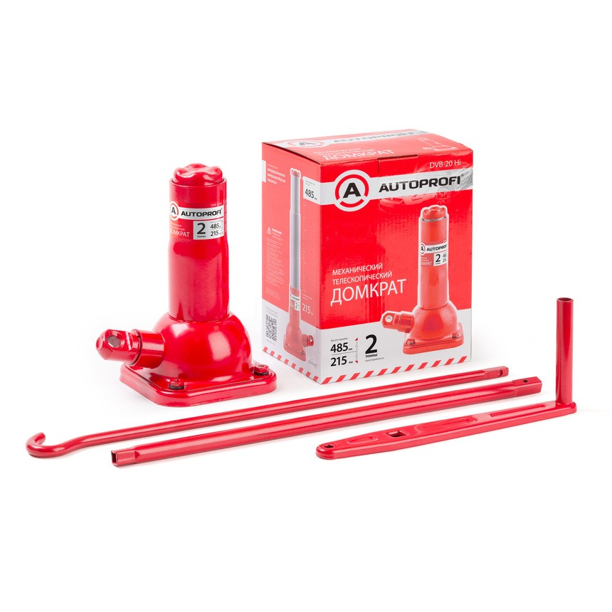 Домкрат механический AUTOPROFI (215-485мм)