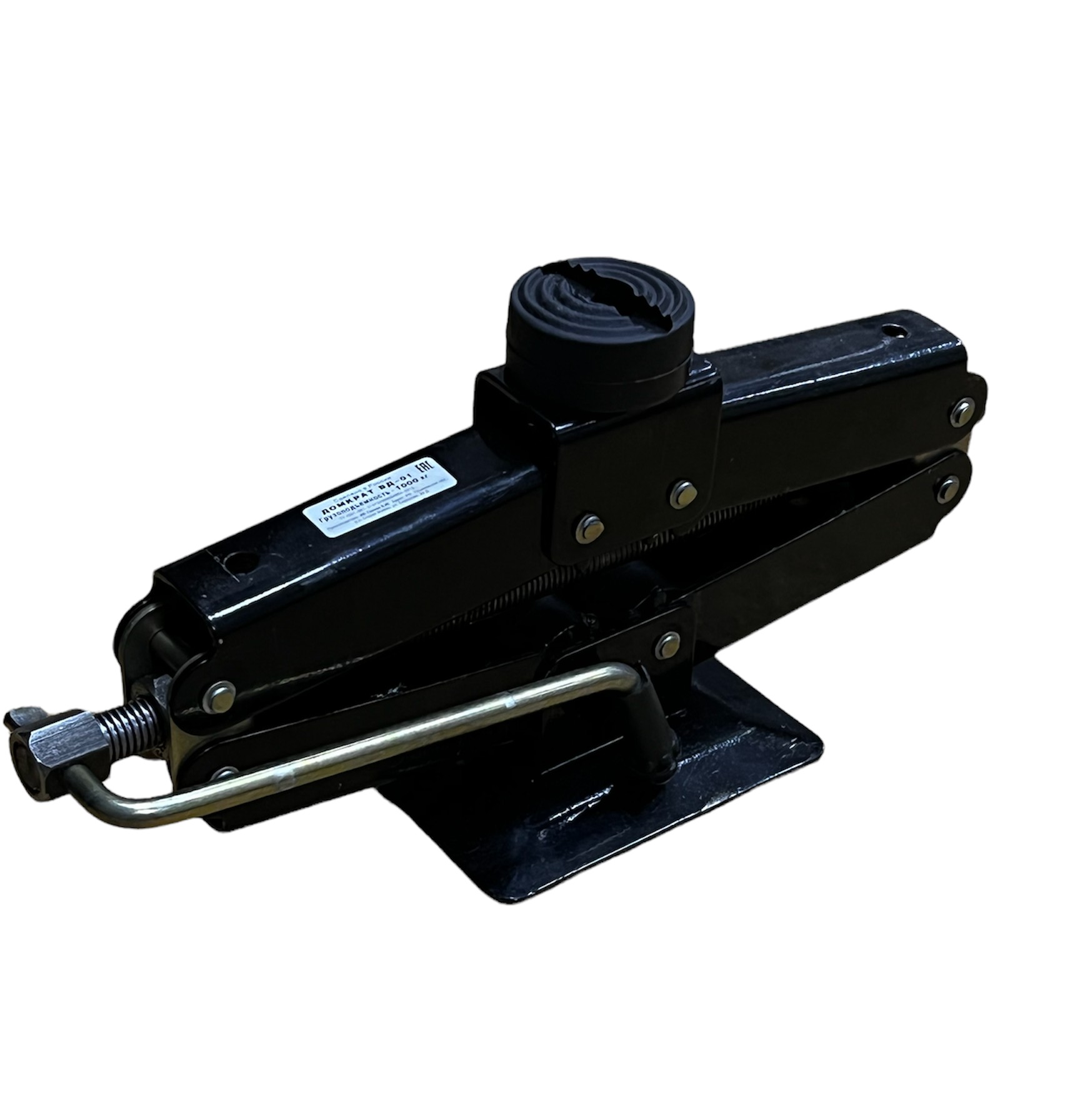 Домкрат ромбический Ульяновск 1000кг (круглая опора)