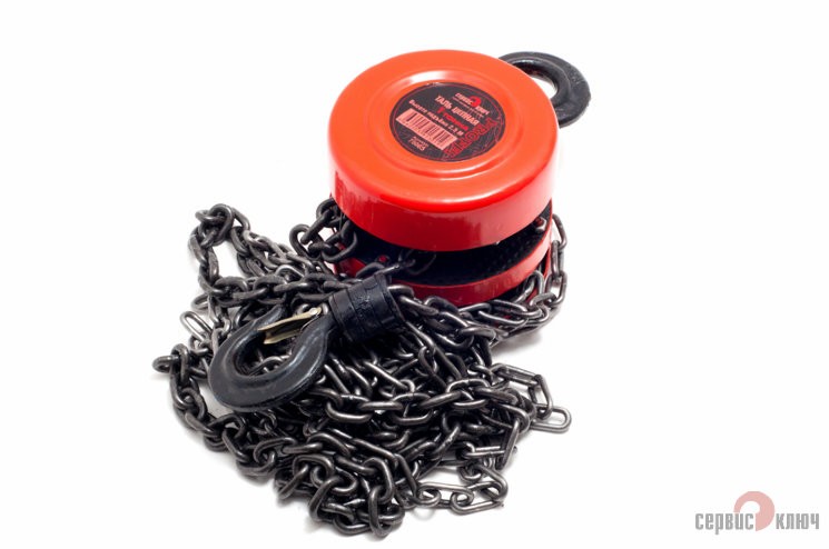 Таль цепная Сервис Ключ 1т высота подъема 2.5м