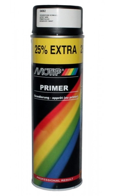 Грунт универсальный Motip черный 500мл