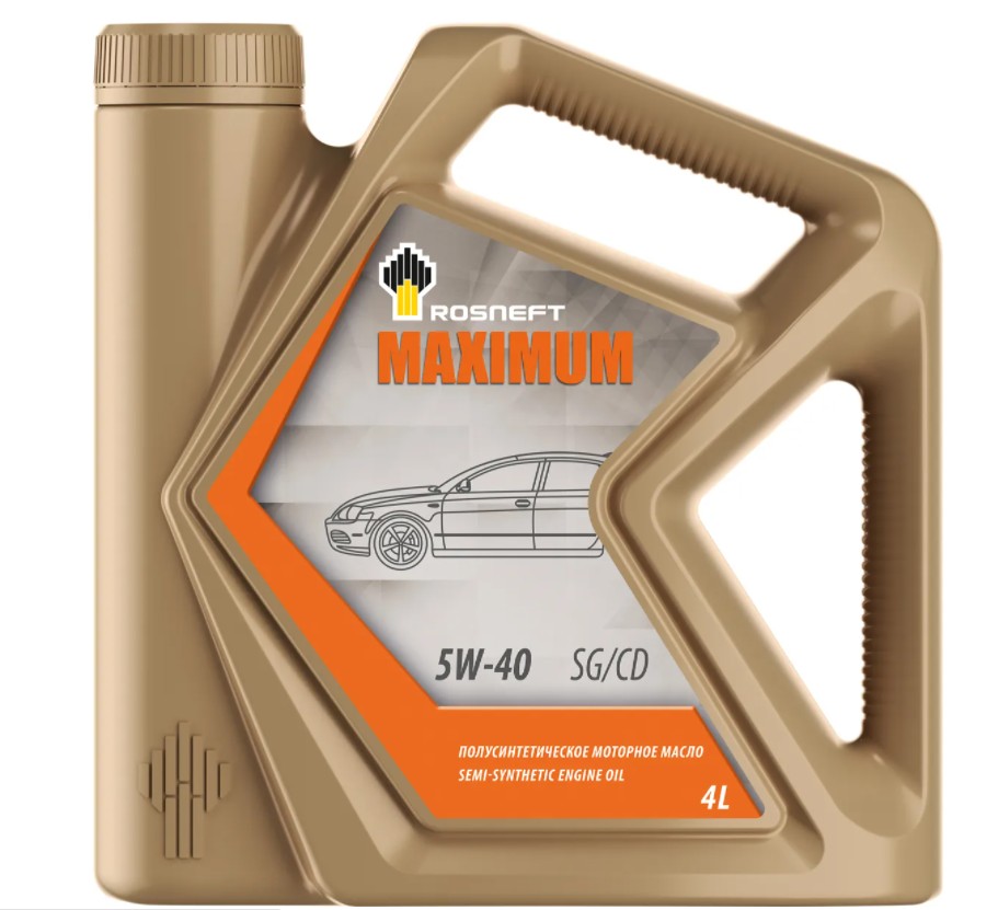 Масло Роснефть Maximum 5w40 4л п/с