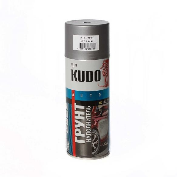 Грунт универсальный наполнитель KUDO 520мл серый