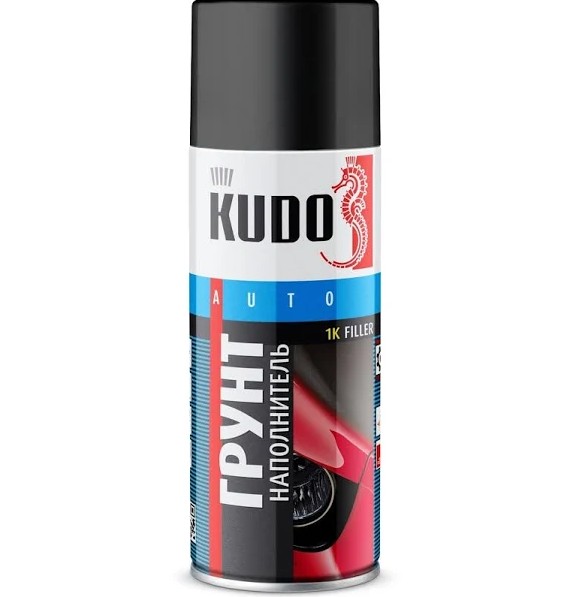 Грунт универсальный наполнитель KUDO 520мл черный