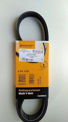 Ремень генератора 2190.1118 с кондиц.1020 Continental (8,16клап.без натяжителя)