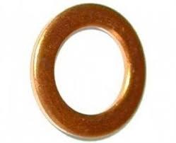 Шайба медь на 10 тормозного шланга толстая