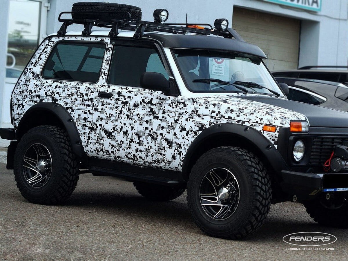 Арки Нива Fenders