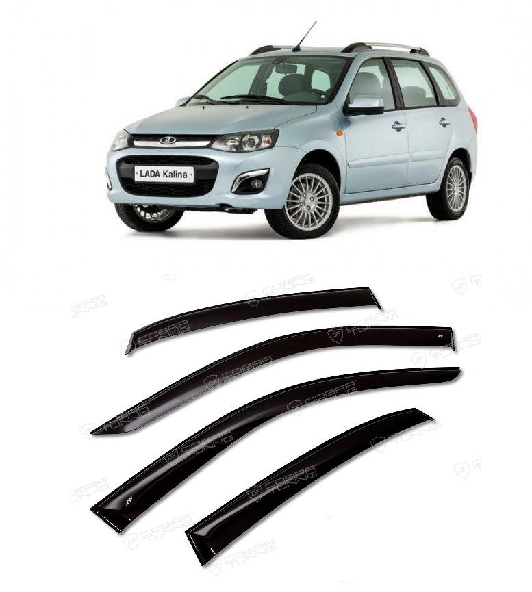 Ветровики (дефлекторы двери) 1118 универсал