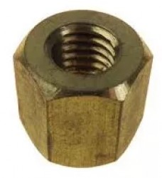 Гайка приемной трубы латунь