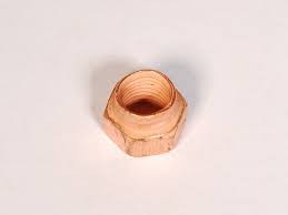 Гайка приемной трубы омедненная 2101