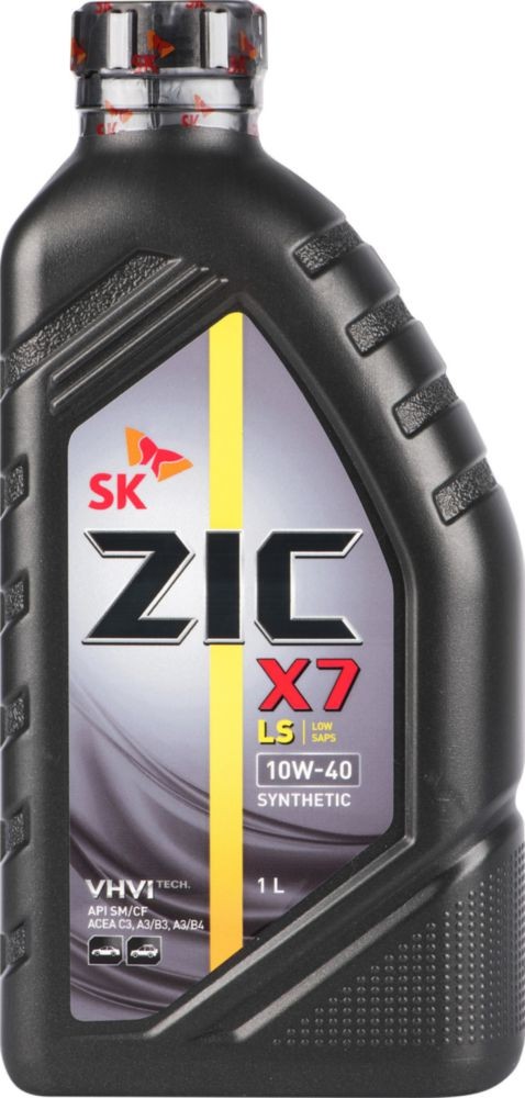 Масло ZIC X7 LS 10W-40 SN/CF C3 1л