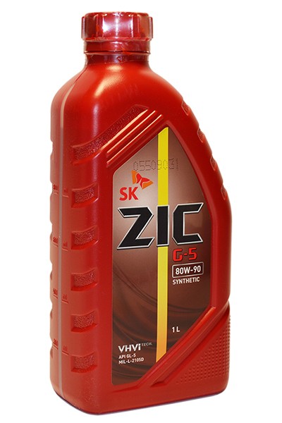 Масло трансм.  ZIC G-5 80W90 1л