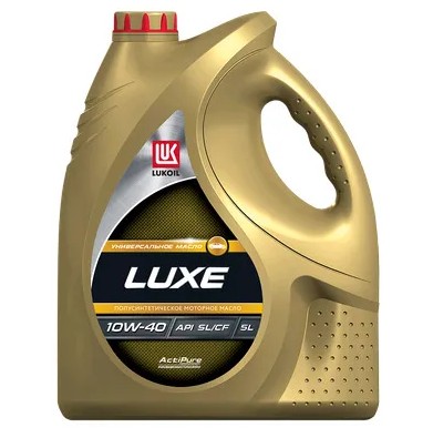 Масло Лукойл 10W40 люкс полусинтетика 5л