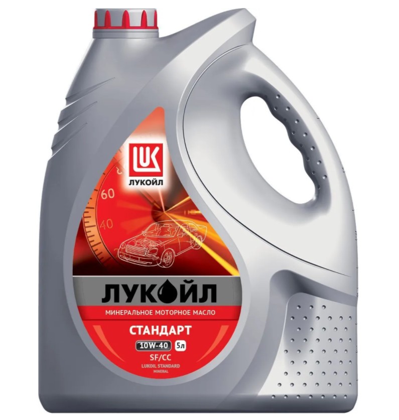 Масло Лукойл 10W40 станд. минерал. 5л