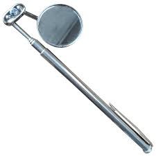 Зеркало инспекционное телескопическое 750мм круглое