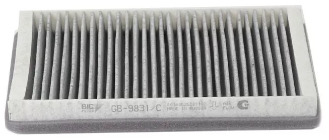 Фильтр салона Шевролет Нива / Гранта с 2009г BIG FILTER (угольный)