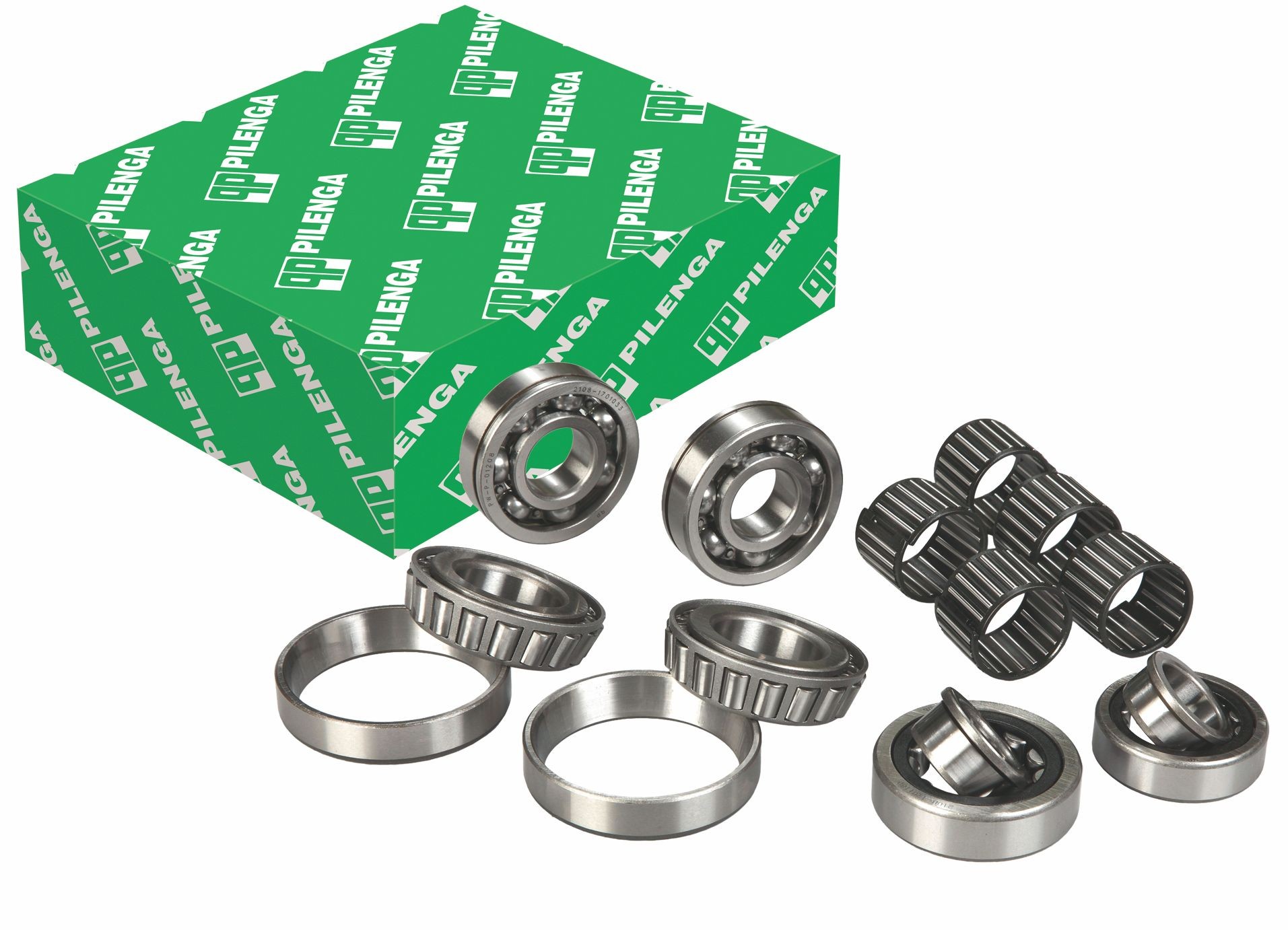 К-т подшипников КПП 2108 Pilenga
