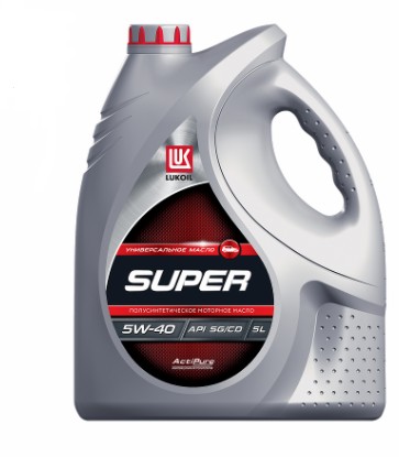 Масло Лукойл 5W40 супер 5л