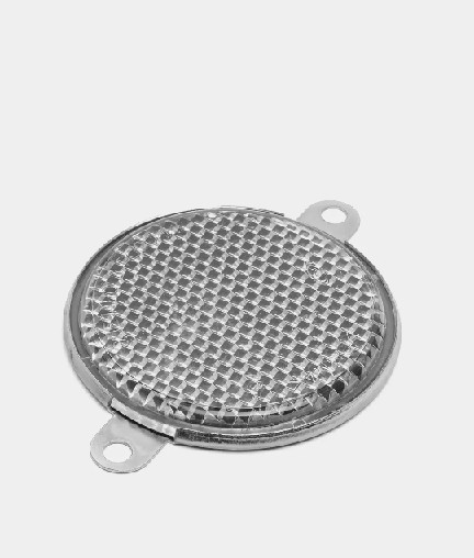 Катафот круглый белый