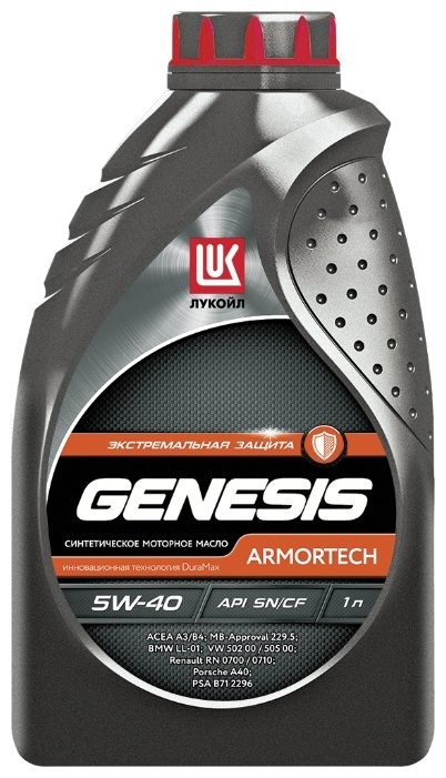 Масло Лукойл Genesis Armortech 5w40 1л
