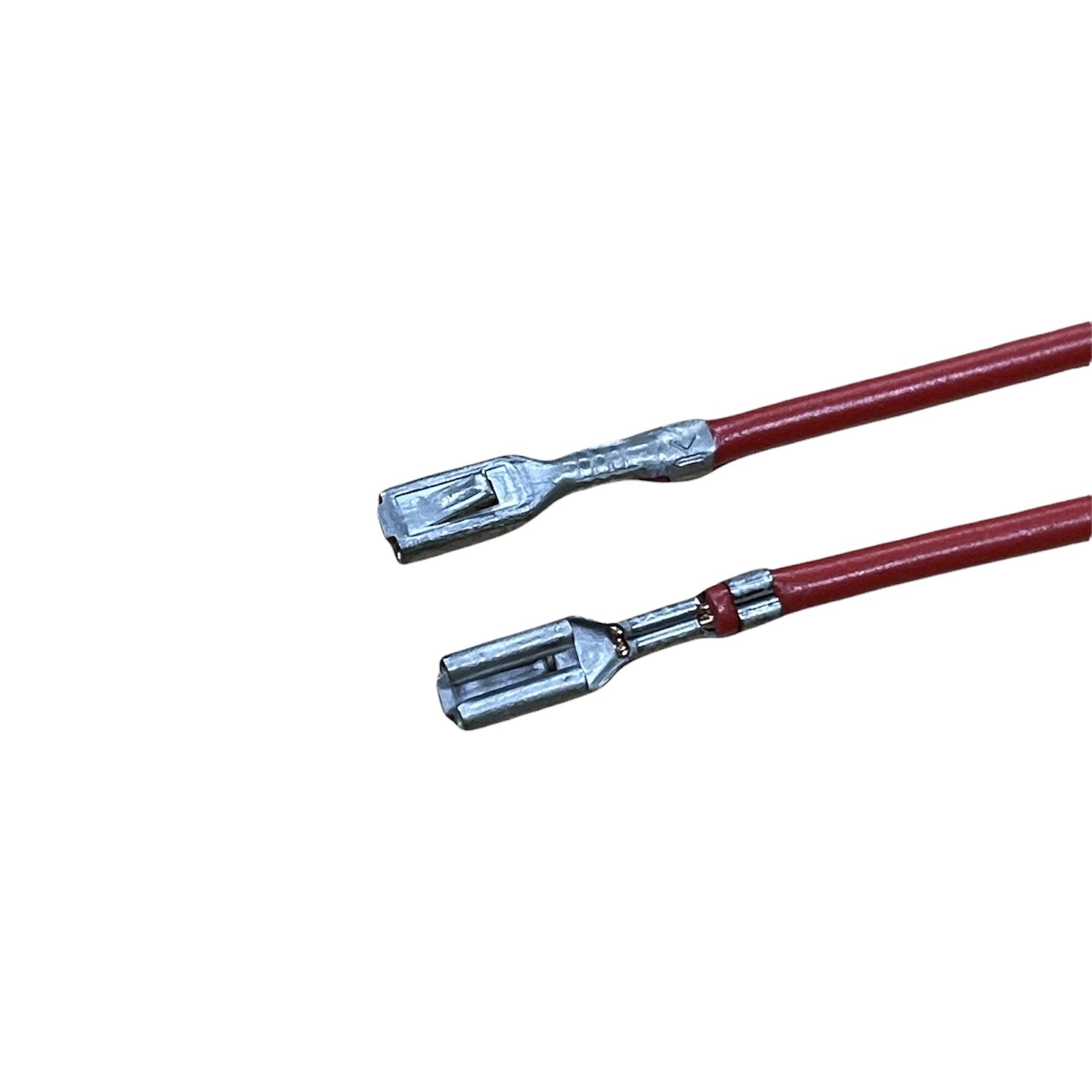 Клемма мама узкая 2,8 колодочная   провод