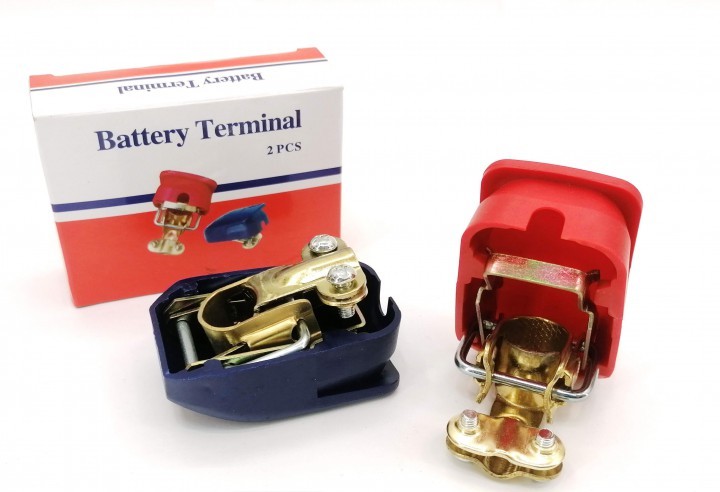 Клеммы АКБ быстросъемные с крышкой