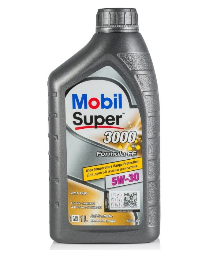 Масло Mobil Super 3000 Formula FE 5W30 синт.1л.