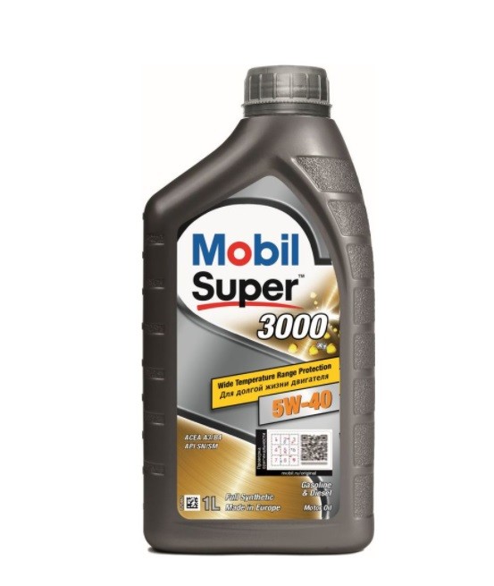 Масло Mobil Super 3000 X1 5W40 синт.1л.