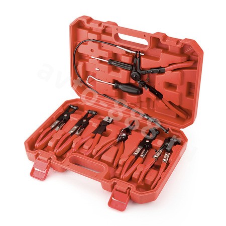 Клещи хомутов набор (9 предметов)