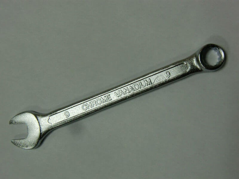 Ключ рожковый - накидной на 09мм Сервис Ключ