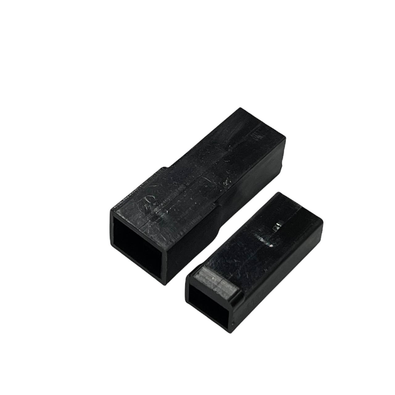 Колодка пустая 1 контакт (пара) под клеммы 6,3мм