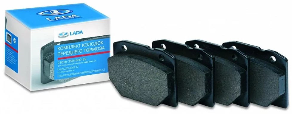 Колодки передние тормозные 2101-07 ВАЗ