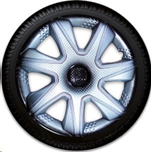 Колпаки 15 Джой серебристый