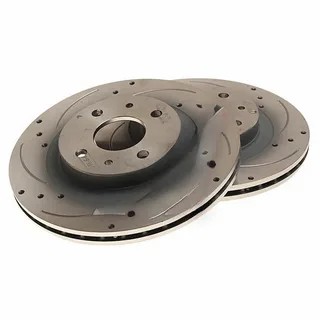 Диск тормозной на d14 (2110-12) с перфор. канавка ВАЗ