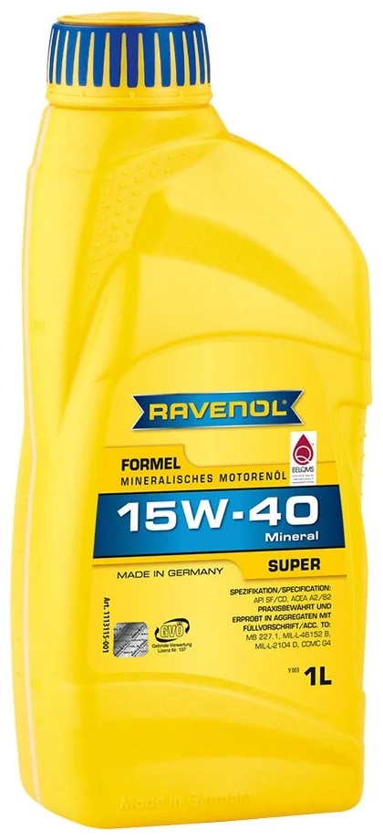 Масло 4T RAVENOL Outboard Formel Super 15W40 синт. 1л