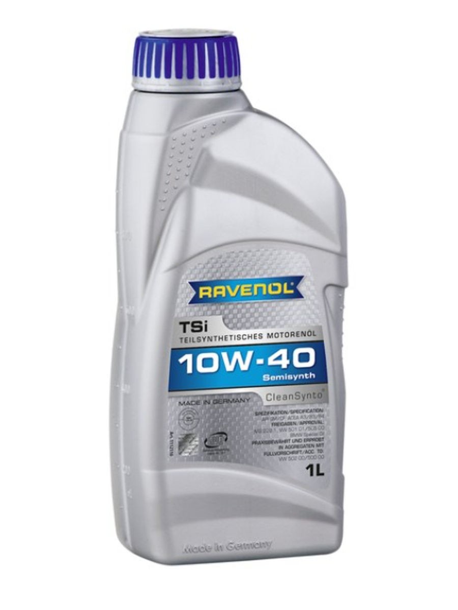 Масло RAVENOL TSI 10W40 1л. полусин.