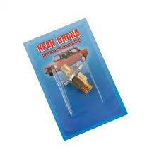 Кран блока сливной металический