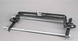 Крепление аккумулятора универ. (планка регулир.  крючки)