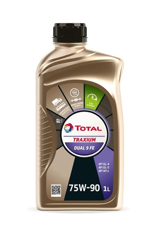 Масло TOTAL Transmission Dual 9 FE 75W90 1л синт.