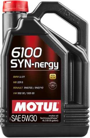 Масло Motul 6100 Syn-Nergy 5W30 4л